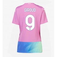 AC Milan Olivier Giroud #9 Tretí Ženy futbalový dres 2023-24 Krátky Rukáv